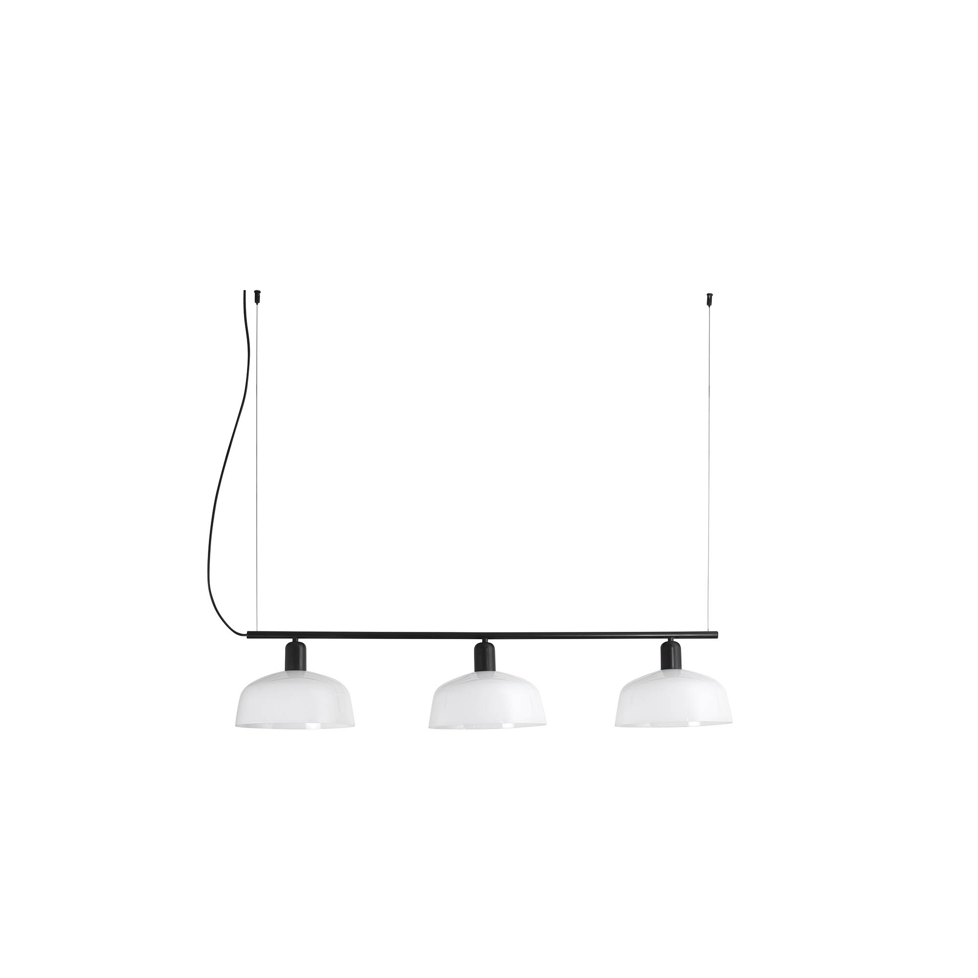 Faro TATAWIN M Lineare Pendelleuchte Glas weiß Faro TATAWIN M Lineare Pendelleuchte Glas weiß - 1