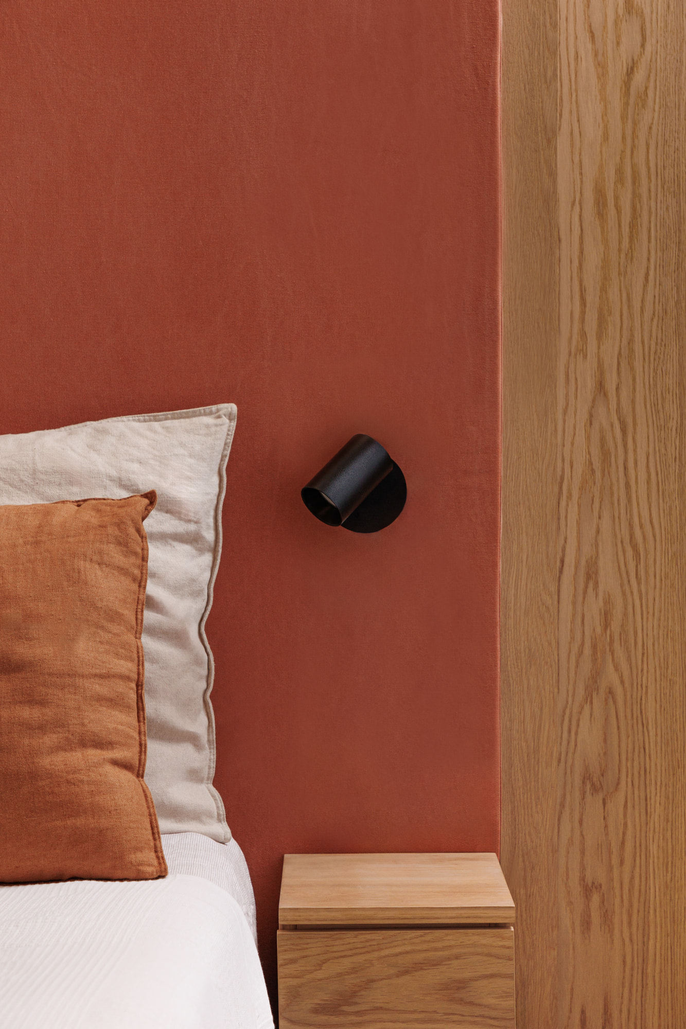 Faro STAN Schwarze Wandleuchte mit Schalter - 2