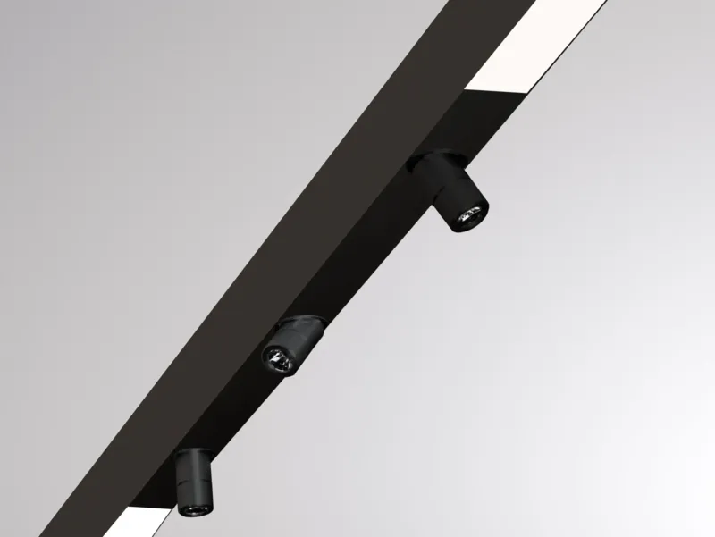 Molto Luce RIDE SPOT 3 SYSTEM INSERT (schwarz) Molto Luce RIDE SPOT 3 SYSTEM INSERT (schwarz) - Produktbild 1
