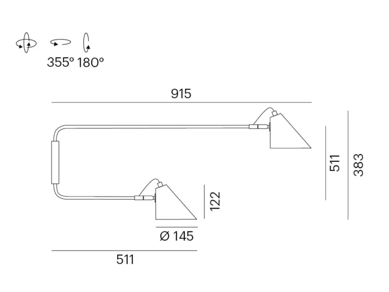 Molto Luce IWO 4 W (schwarz) - 2