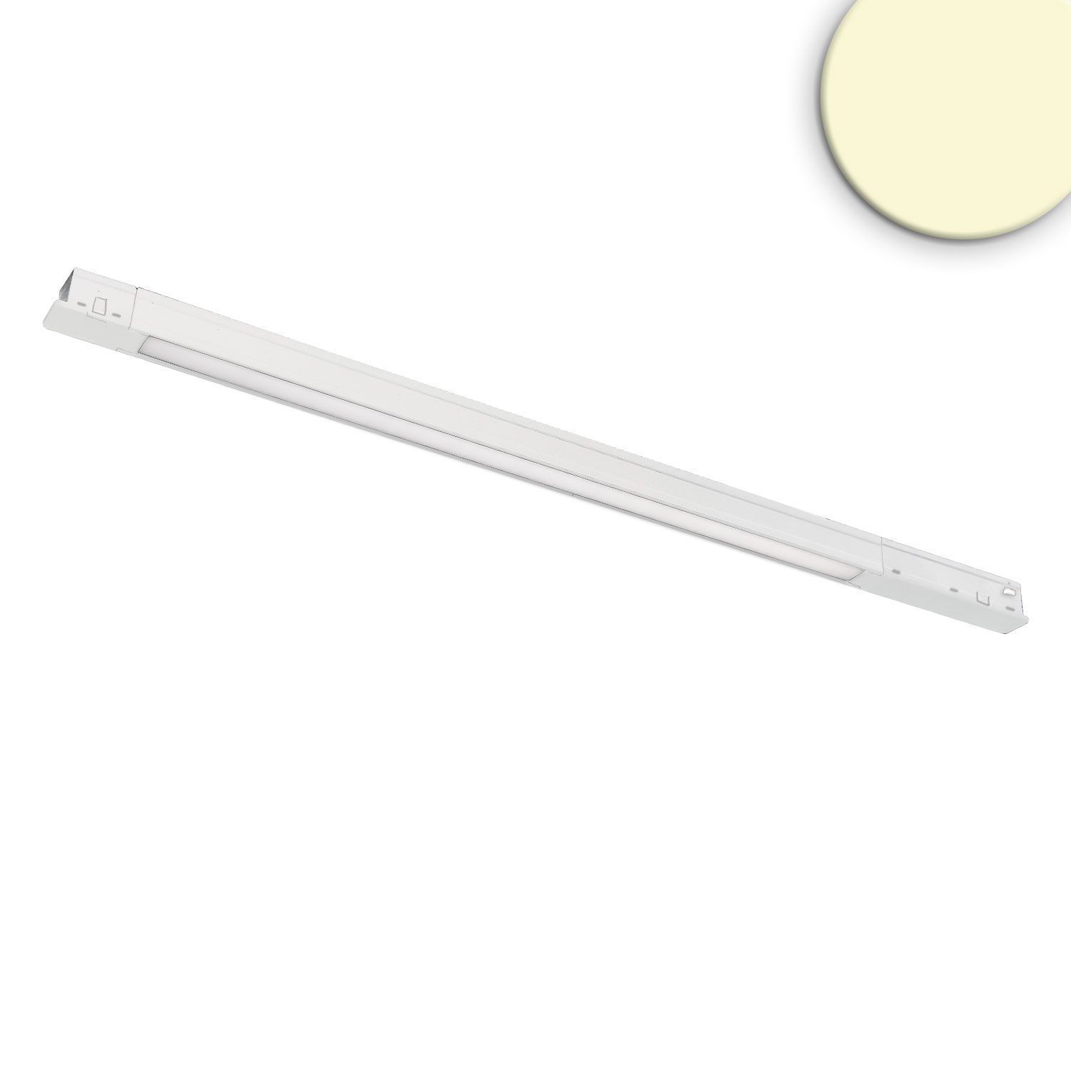 ISOLED Track48 Leuchte Mini Linear, weiß, 42cm, 10W, prismatisch, 48V DC, 3000K, CRI90 - 1
