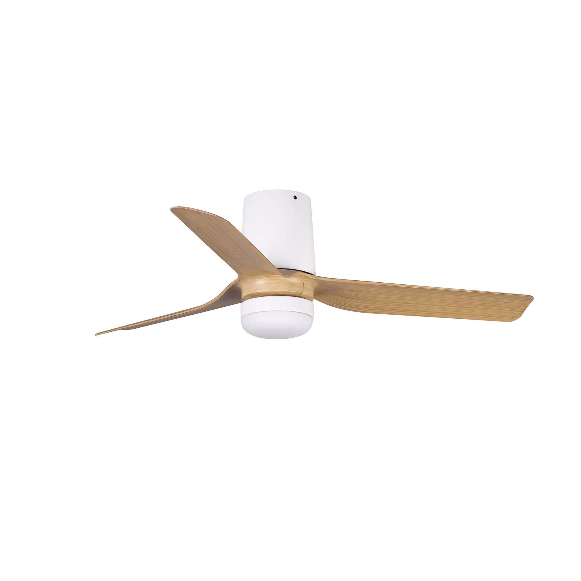 Faro MINI PUNT TUB S Ventilator weiß/Ahorn 20W TUYA SWT 0-10V - Produktbild 1