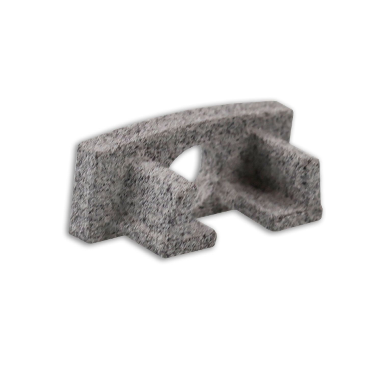 ISOLED Endkappe EC224 für Profil MINI-AB V2, grau, mit Kabeldurchführung, 1 STK - 4
