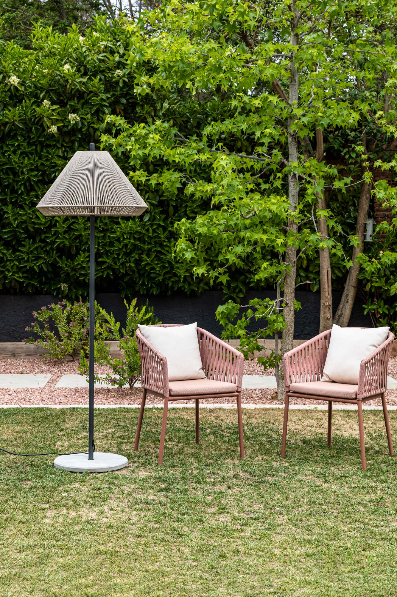 Faro SAIGON OUT 1950 C70 Stehleuchte Grau/Beige - 3