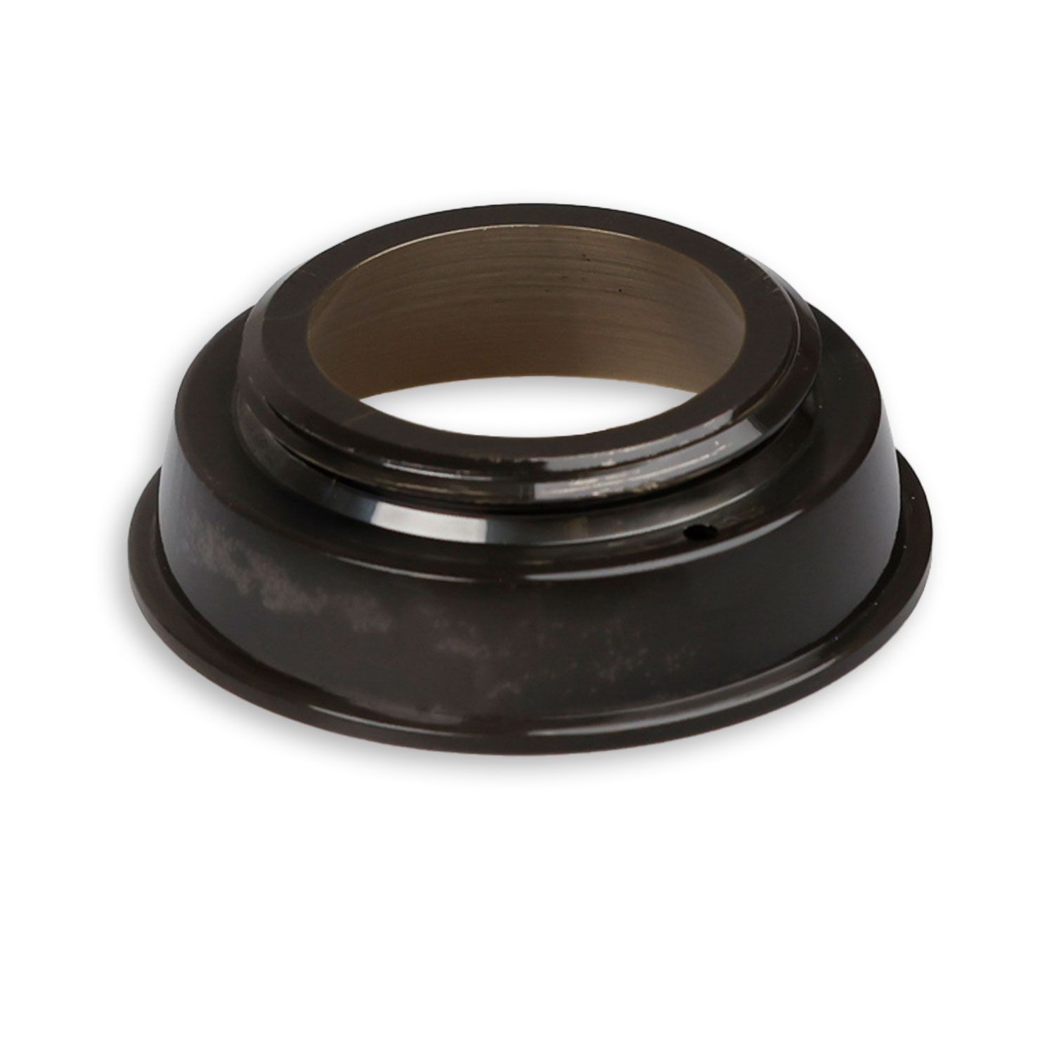 ISOLED Cover für LED Spot und LED Modul SYS-GU10, messing gebürstet, rückversetzt, UGR