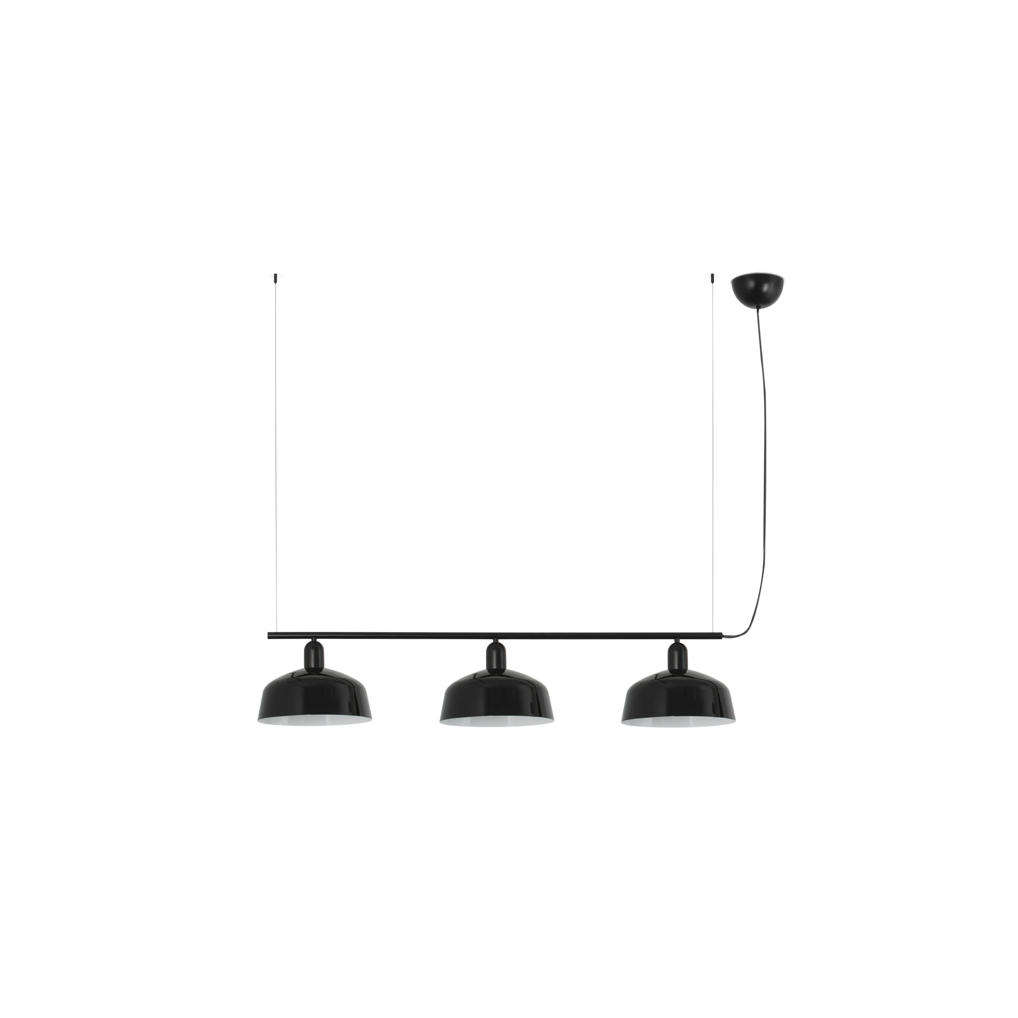 Faro TATAWIN M Metall 3L Pendelleuchte schwarz Faro TATAWIN M Metall 3L Pendelleuchte schwarz - 1