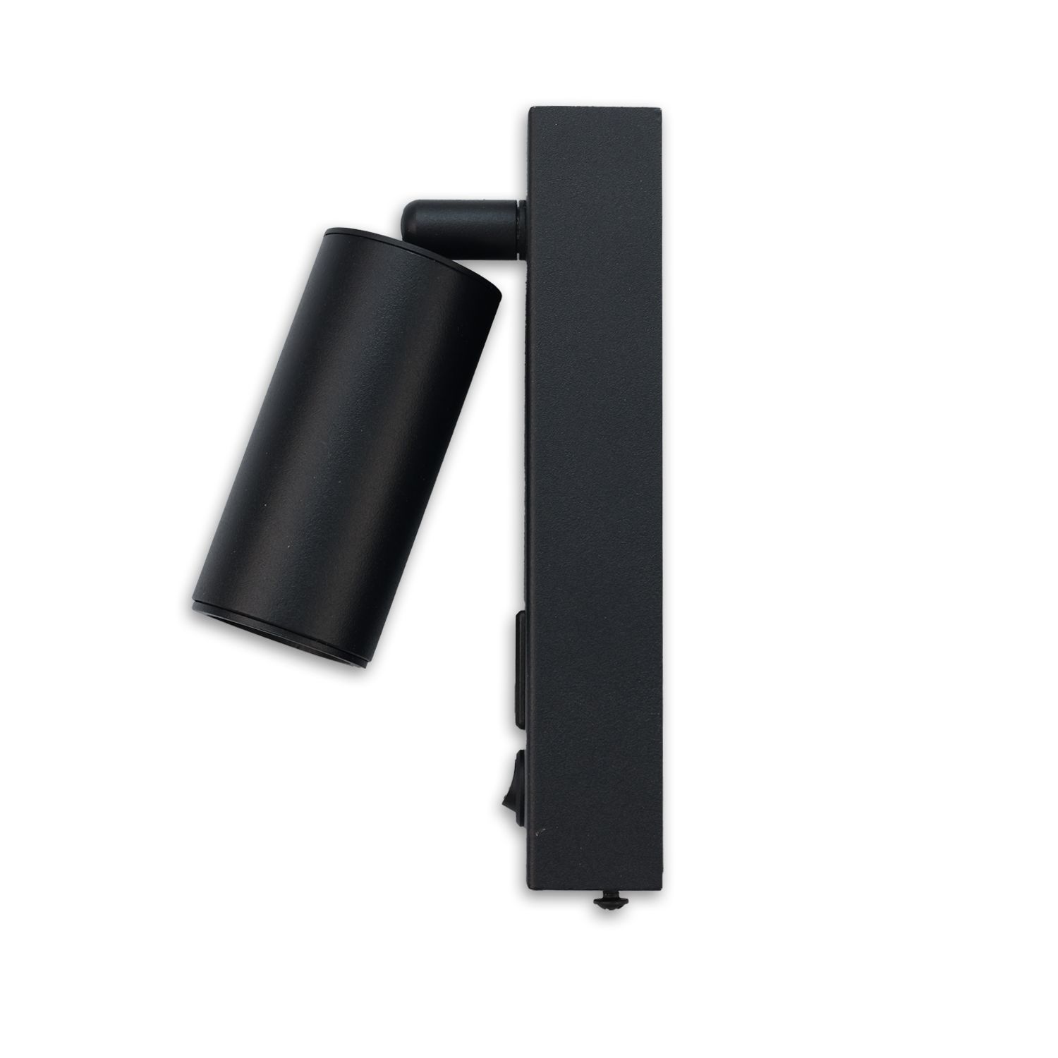 ISOLED LED Leseleuchte, 4,5W, schwarz, mit USB-A und USB-C Ladebuchse, 3000K - 6