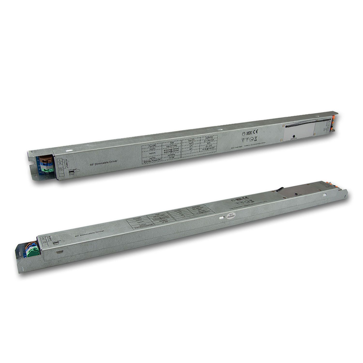 ISOLED LED Sys-One PWM-Trafo 24V/DC, 0-75W, IP20, 2 Kanal/weißdynamisch, Push/Sys-One-FB dimmbar - 1