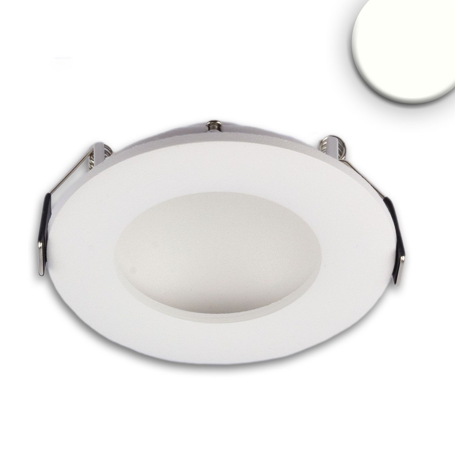 ISOLED LED Downlight LUNA 8W, indirektes Licht, weiß, neutralweiß - 1