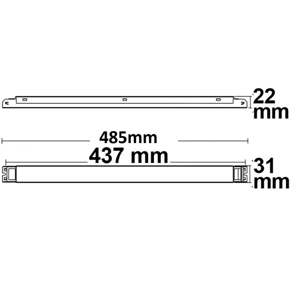 ISOLED LED Sys-One PWM-Trafo 24V/DC, 0-75W, IP20, 2 Kanal/weißdynamisch, Push/Sys-One-FB dimmbar - 2
