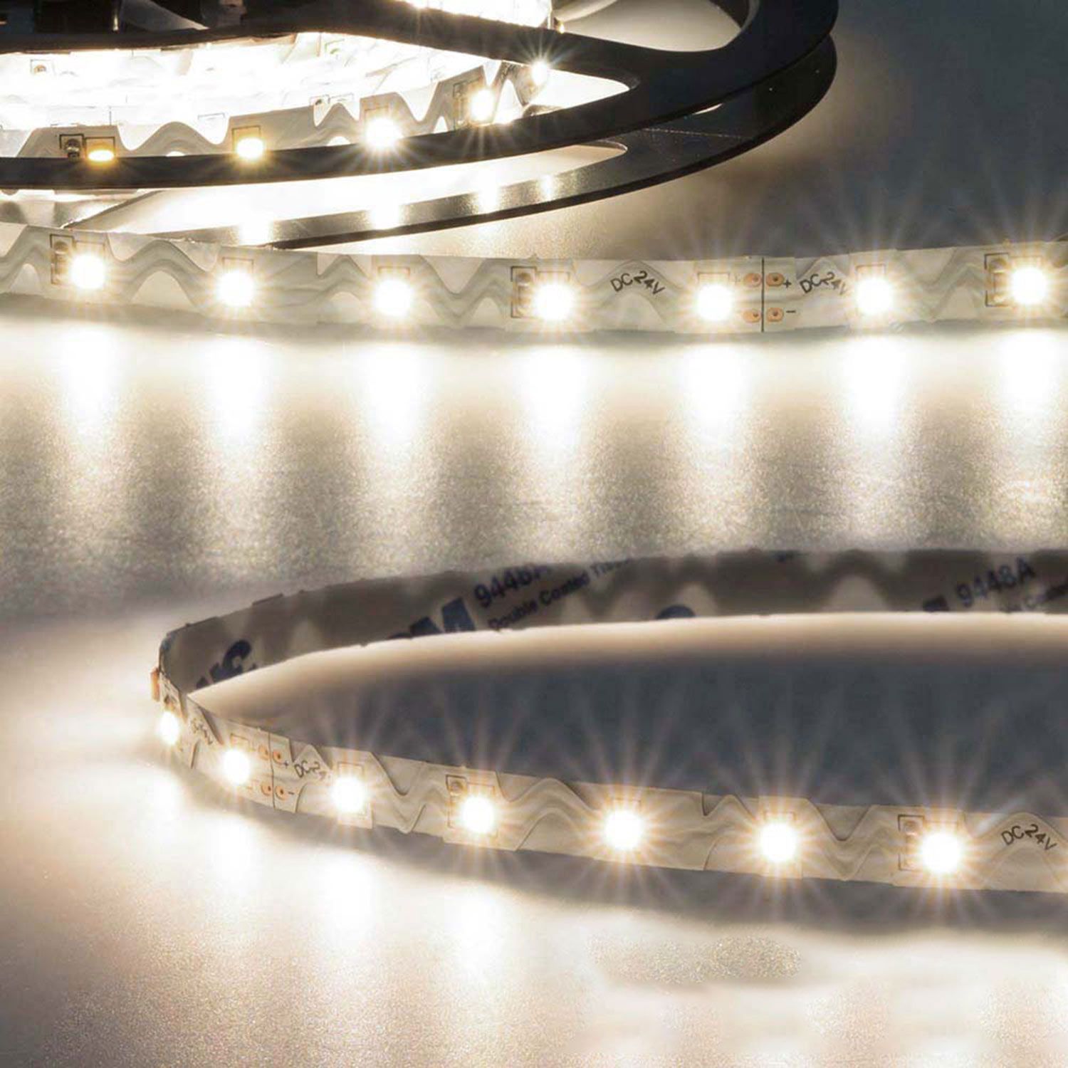 ISOLED LED CRI940 Flexband Curve, 24V 12W, IP20 4000K, für Winkel und Ecken, 5m Rolle, 60 LED/m - 1