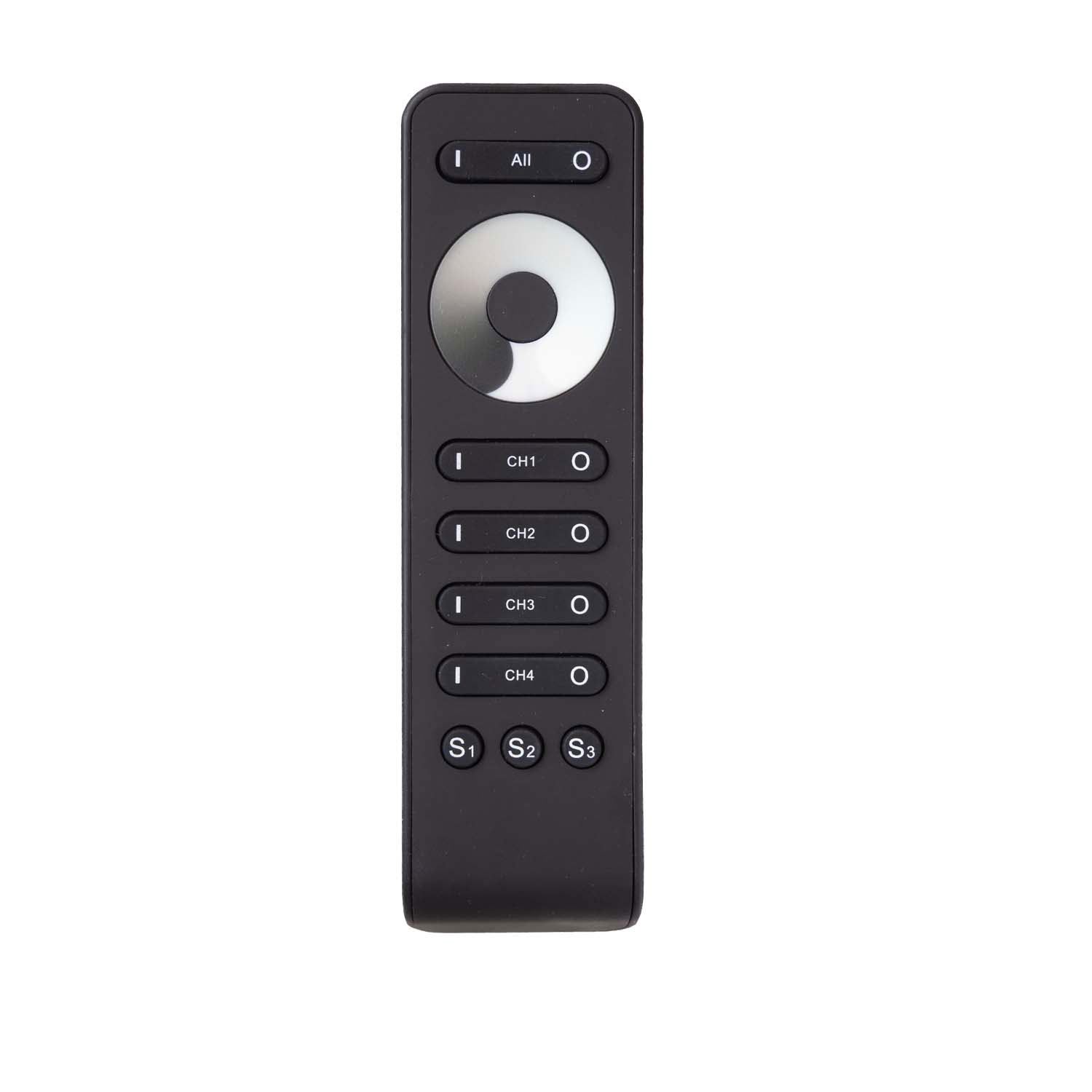 ISOLED Fernbedienung mit 3 Szenenspeicher für 4 Zonen PWM Dimmer Art.Nr. 115484 - 1