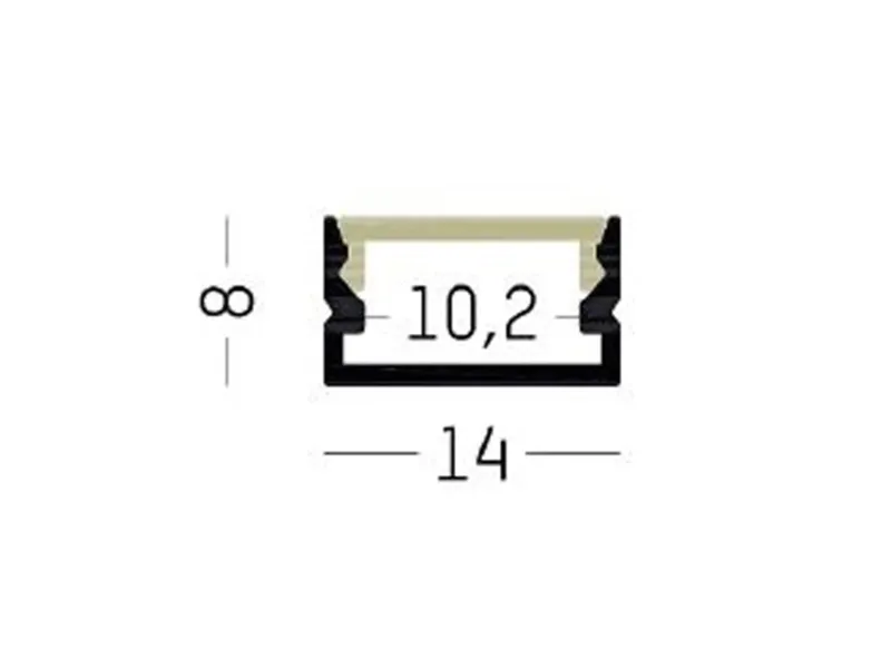 Molto Luce MINI 14 AUFBAU (edelstahl) - 2