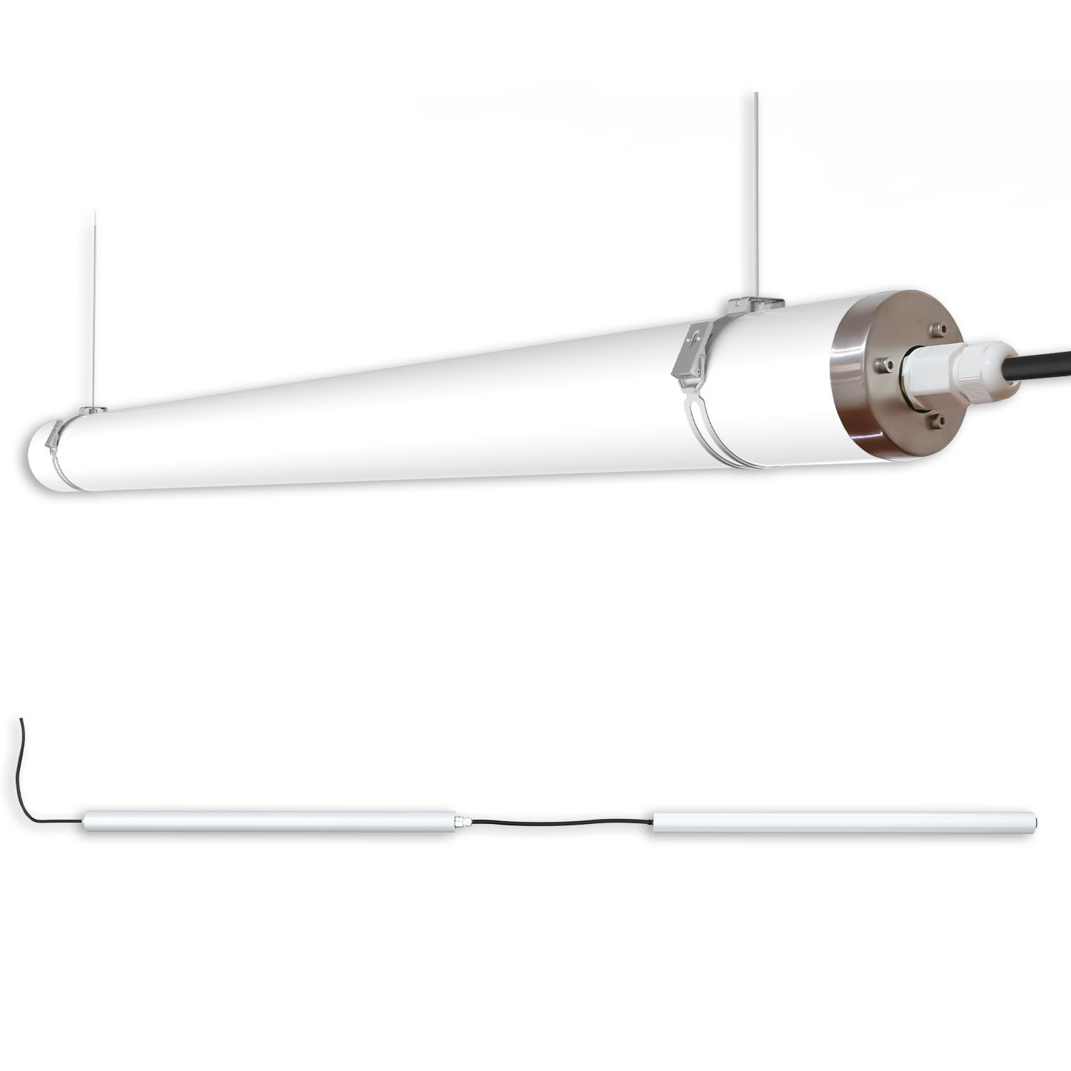 ISOLED LED Linearleuchte HP 150cm, IP69K, 48W, 160lm/W, 6000K - 2