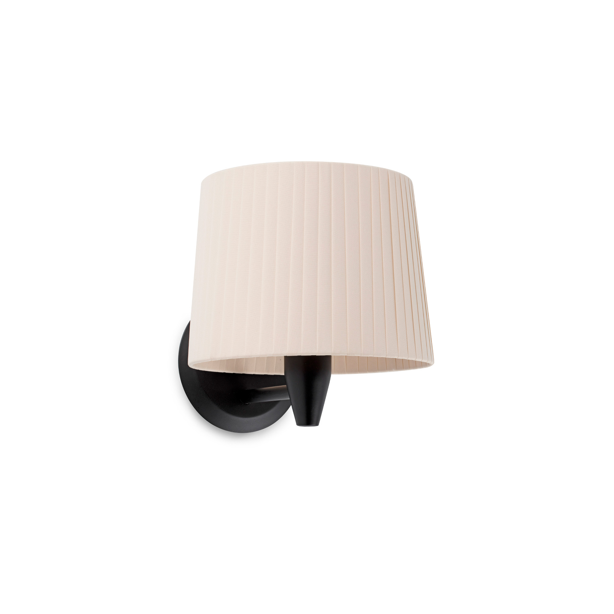 Faro SAMBA Schwarz/Beige Wandleuchte mit Klebeband - 1