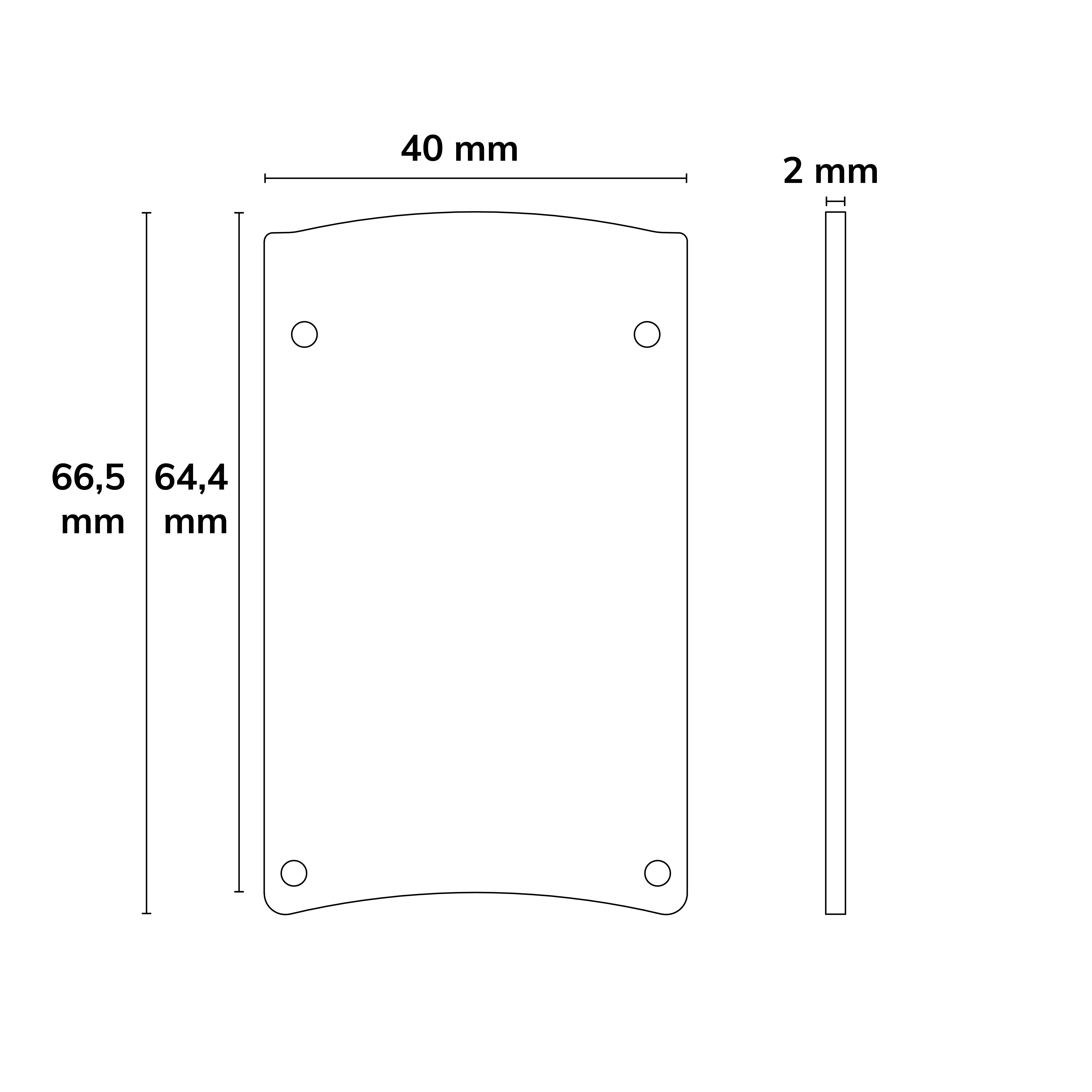 ISOLED Endkappe EC124 Aluminium weiß für Leuchtenprofil HALON mit Cover C29/C61 - 2