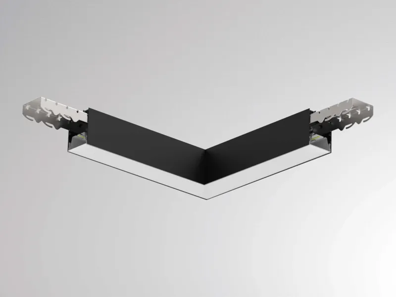 Molto Luce LOG 50 ECKVERBINDER SD (schwarz) Molto Luce LOG 50 ECKVERBINDER SD (schwarz) - Produktbild 1