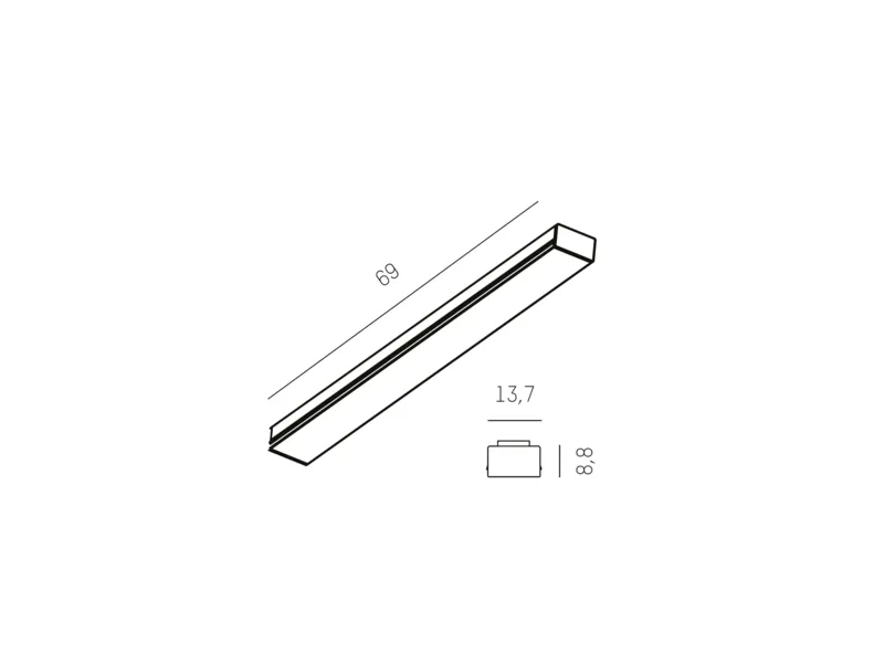 Molto Luce MAGNETICS CONTROLLER (schwarz satiniert) - Produktbild 2