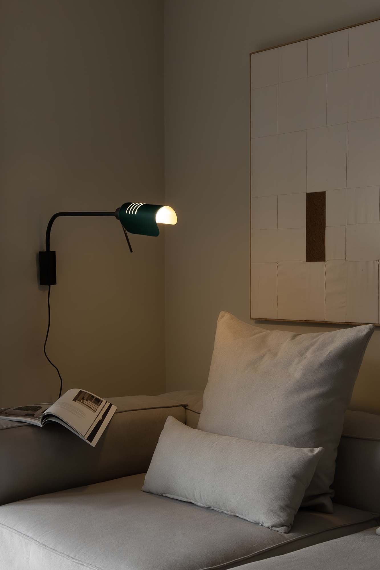 Faro MARTINICA XL Schwarze Wandleuchte mit Wandarm - Produktbild 2