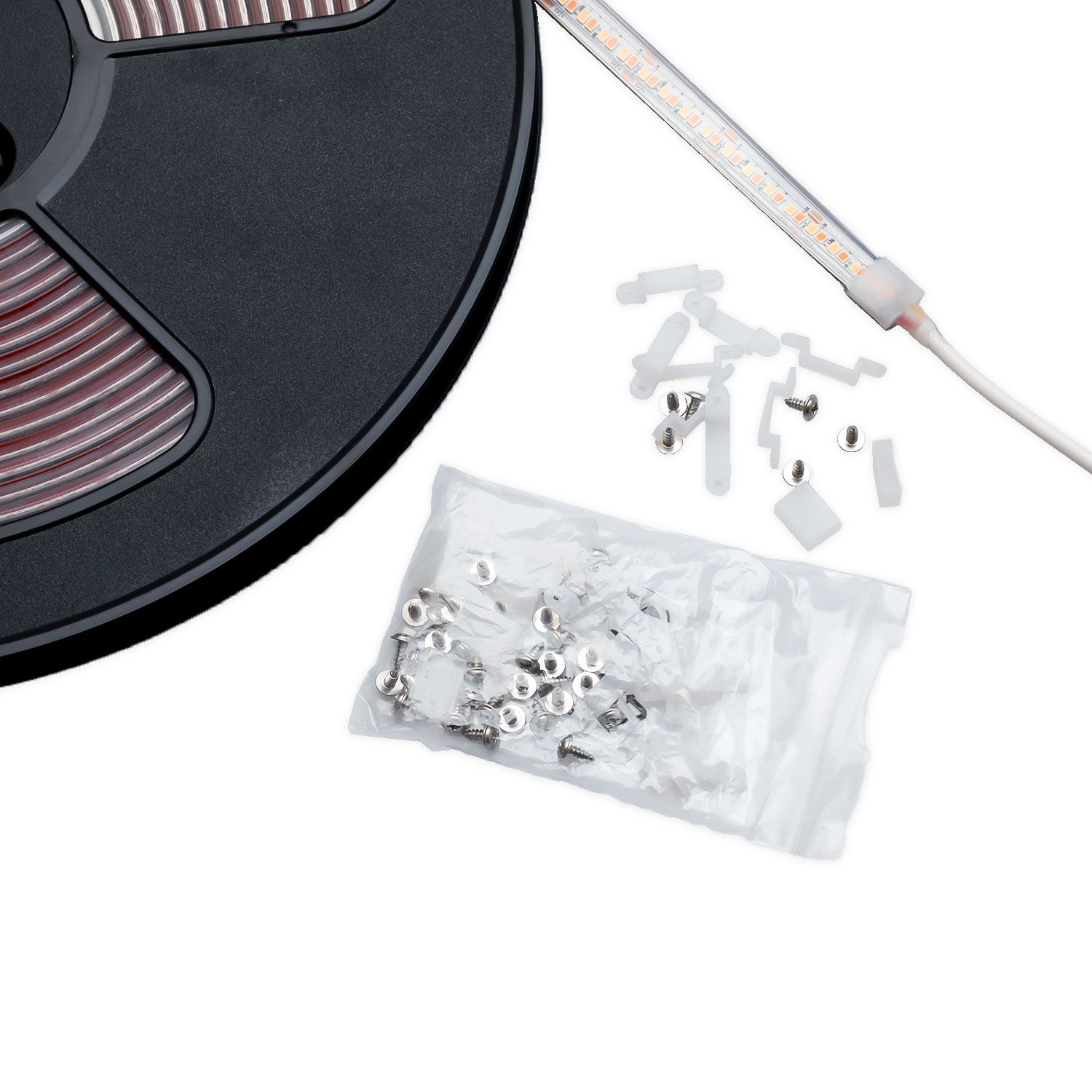 ISOLED LED CRI918/940 CCT Flexband, 24V DC, 6W+6W, IP67, 10m Rolle, 256 LED/m - 4