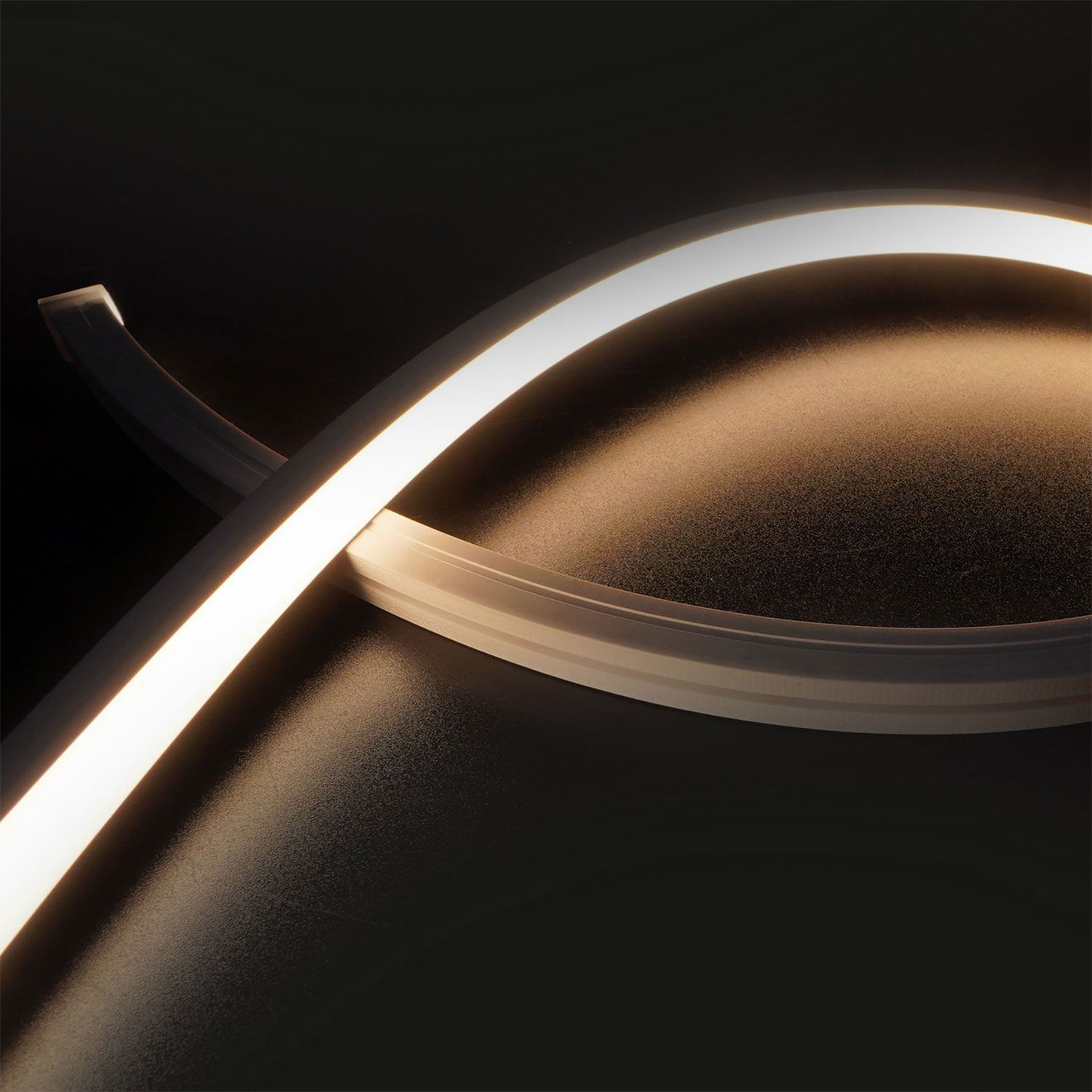 ISOLED LED NEON927 Flexband B13H13, 24V DC, 12W, IP67, 2700K, 5m Rolle, 140 LED/m, inkl. Montageclips ISOLED LED NEON927 Flexband B13H13, 24V DC, 12W, IP67, 2700K, 5m Rolle, 140 LED/m, inkl. Montageclips - 1