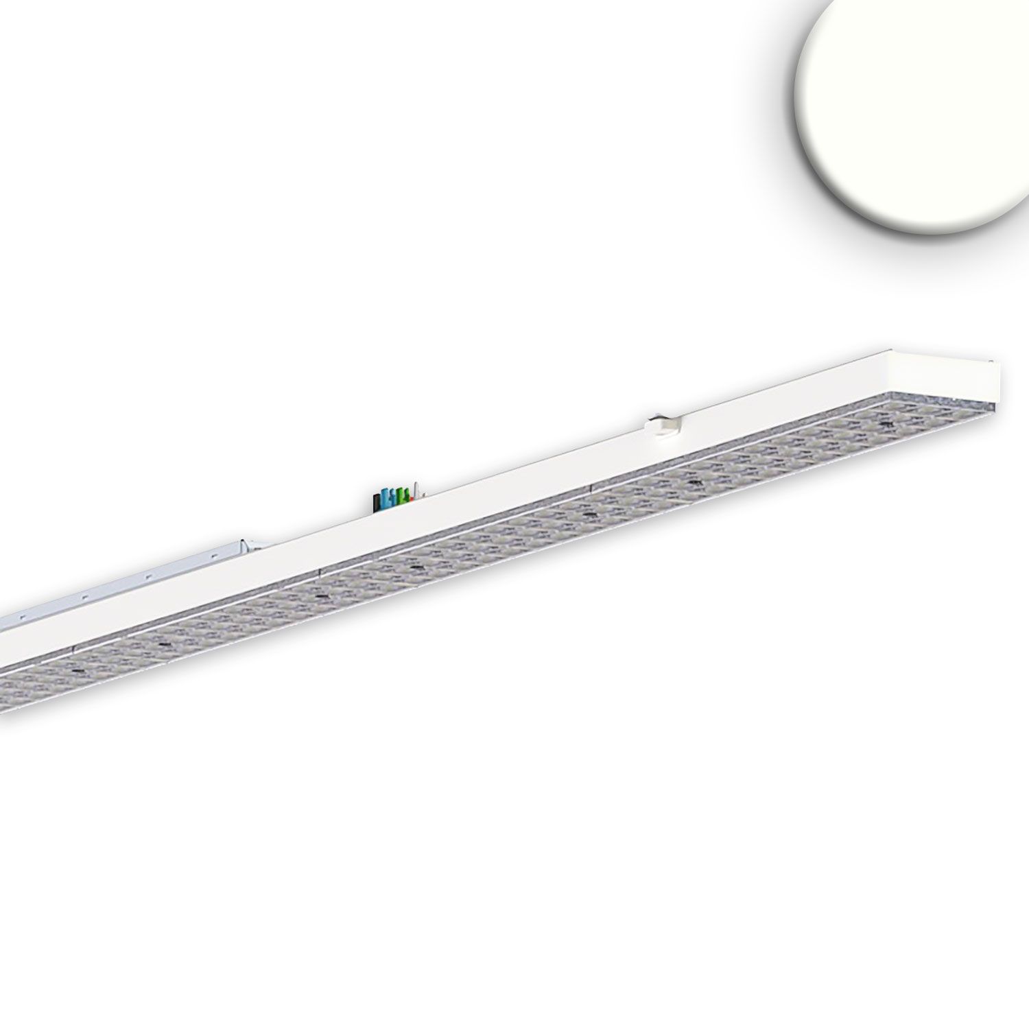 ISOLED FastFix LED Linearsystem S Modul 1,5m 25-75W, 4000K, 180lm/W, 90°, DALI dimmbar mit Notlichtfunktion ISOLED FastFix LED Linearsystem S Modul 1,5m 25-75W, 4000K, 180lm/W, 90°, DALI dimmbar mit Notlichtfunktion - 1