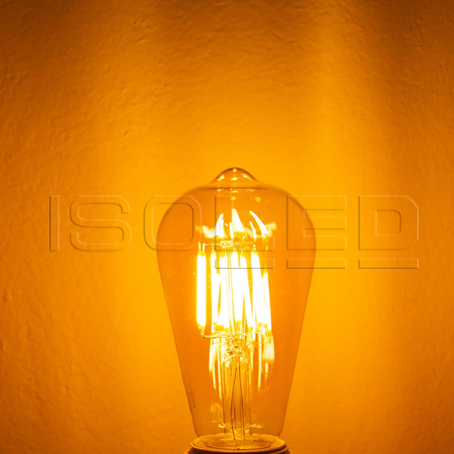 ISOLED E27 Vintage Line LED ST64 Birne 8W ultrawarmweiß, dimmbar - 4