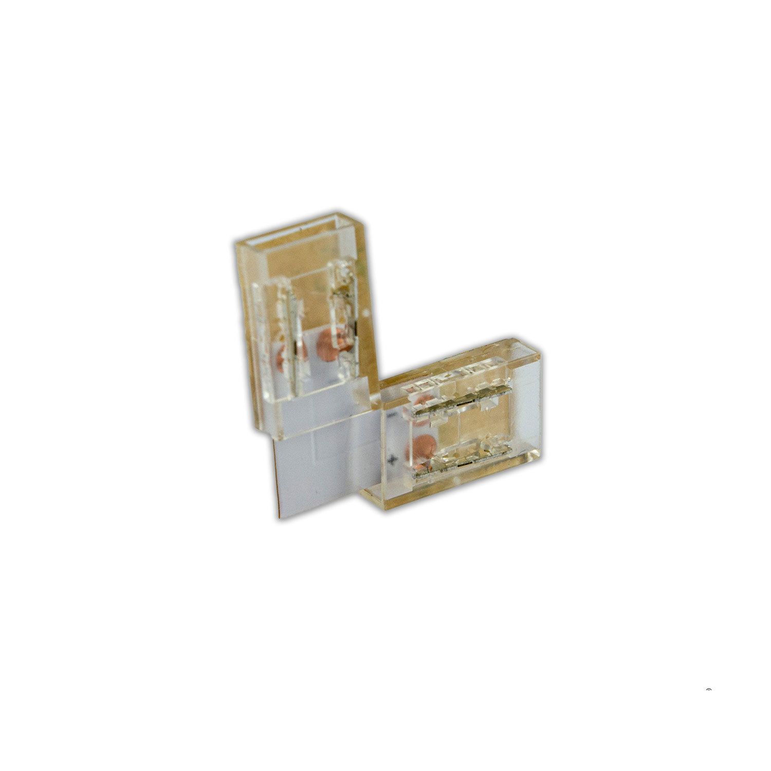 ISOLED Kontakt-Eck-Verbinder Universal (max. 5A) K2-210 für 2-pol. IP20 Flexstripes mit Breite 10mm ISOLED Kontakt-Eck-Verbinder Universal (max. 5A) K2-210 für 2-pol. IP20 Flexstripes mit Breite 10mm - 1
