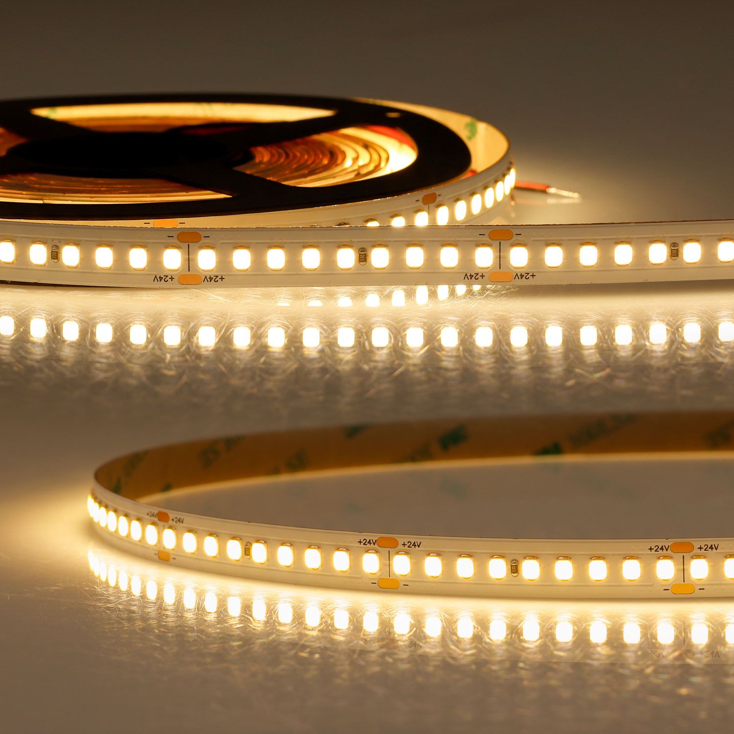 ISOLED LED HEQ827 Flexband 185 lm/W, 24V DC, 9W, IP20, 2700K, 5m Rolle, 180 LED/m - 1