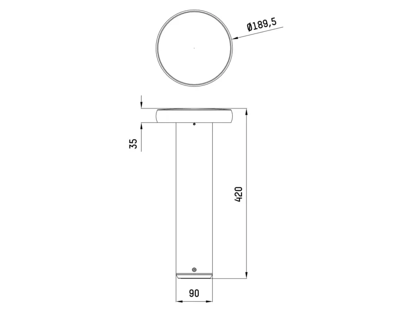 Molto Luce CIRC F (anthrazit) - 2