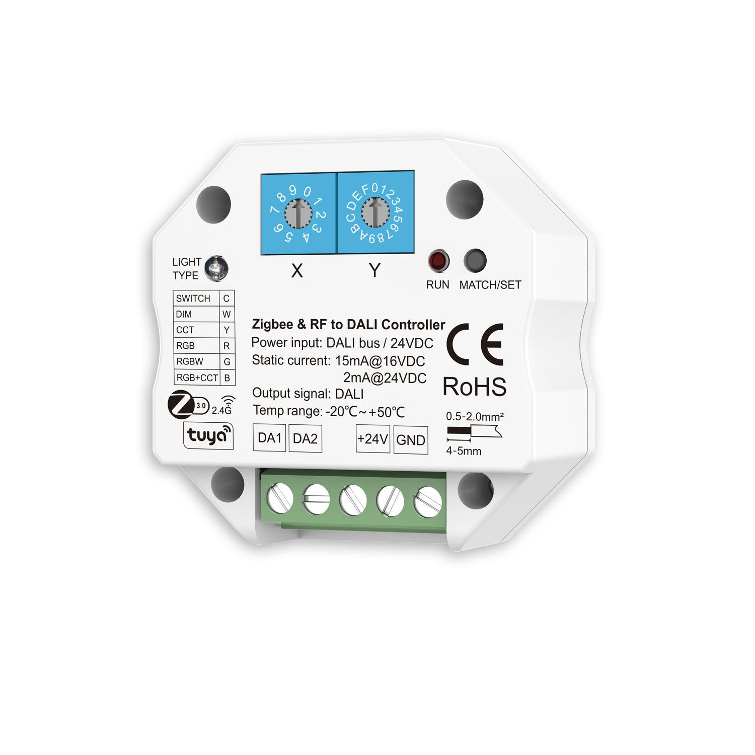 ISOLED Sys-Pro + Zigbee 3.0 auf DALI DT6/DT7/DT8 Konverter, benötigt DALI Busspannung - 1