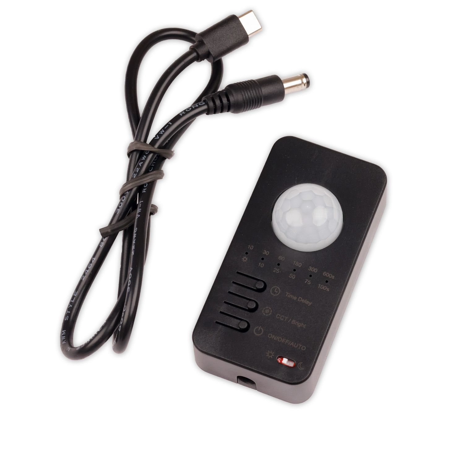 ISOLED Sys-Pro Konstantlichtregler+PIR-Bewegungssensor, Funkfernbedienung mit USB-C für SingleColor / CCT - 1