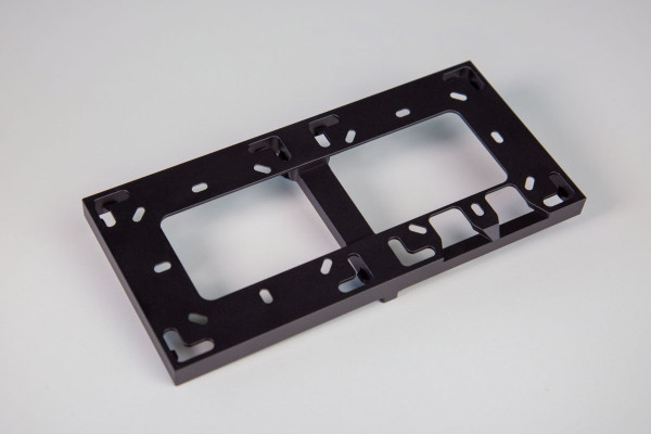 Loxone Montagerahmen 2-fach Anthrazit - 3