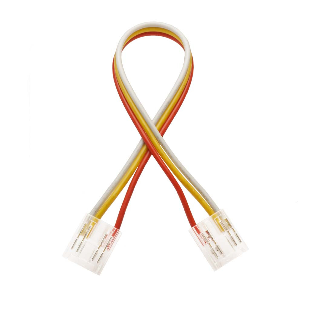 Emilum LED Verbinder, 3-polig, 10mm, LED-Kabel-LED, CCT, COB - Produktbild 1