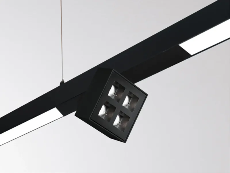 Molto Luce GRID RIDE SYSTEM INSERT (schwarz) Molto Luce GRID RIDE SYSTEM INSERT (schwarz) - Produktbild 1