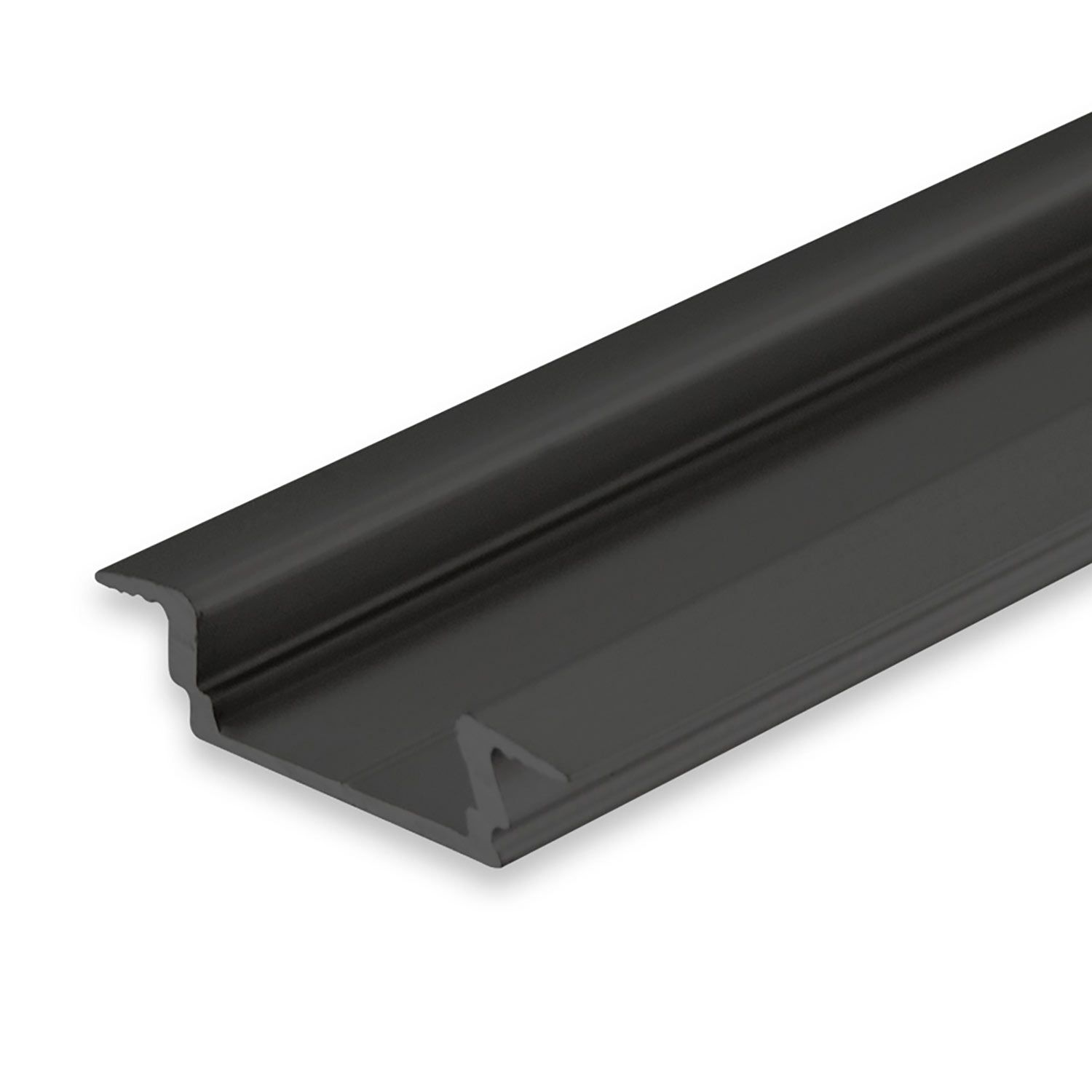 ISOLED LED Einbauprofil DIVE12 FLAT Aluminium schwarz pulverbeschichtet RAL 9005, 300cm ISOLED LED Einbauprofil DIVE12 FLAT Aluminium schwarz pulverbeschichtet RAL 9005, 300cm - 1
