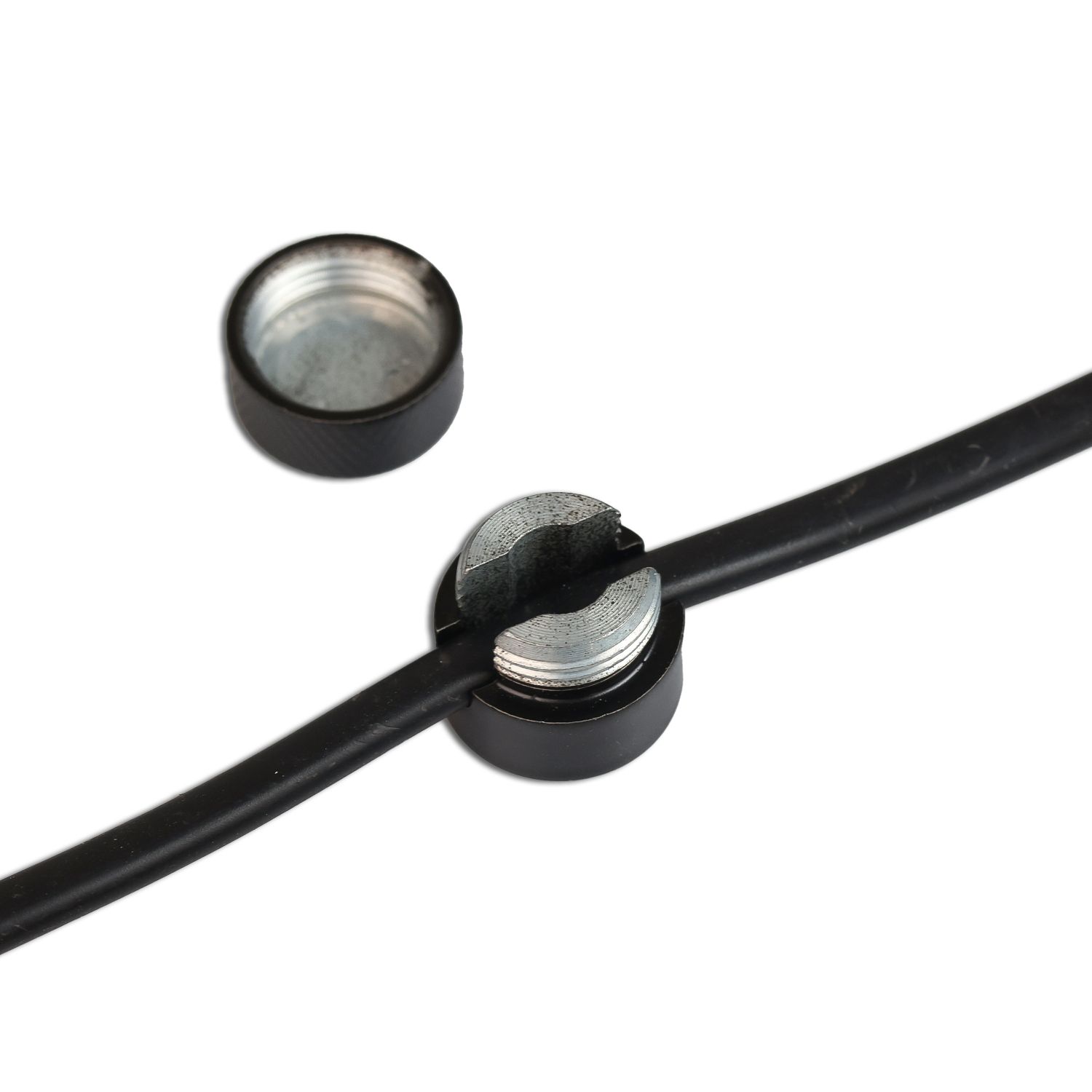 ISOLED Kabel Distanzabhänger, schwarz, für Kabel AD 