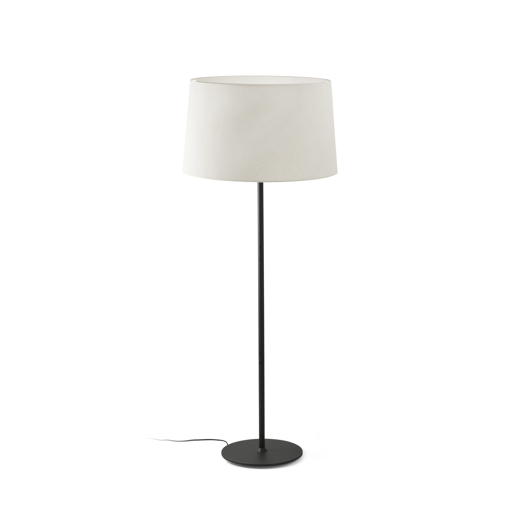Faro WINDSOR Stehleuchte schwarz/Linen Faro WINDSOR Stehleuchte schwarz/Linen - Produktbild 1