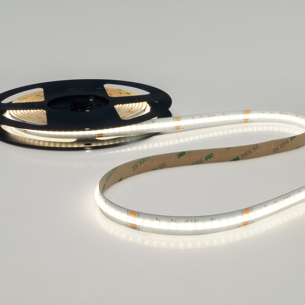 Emilum Flex COB RGBW LED-Streifen 24V, 18W, RGBW/3000K, CRI90, 784LED, IP20, 12mm - Produktbild 5