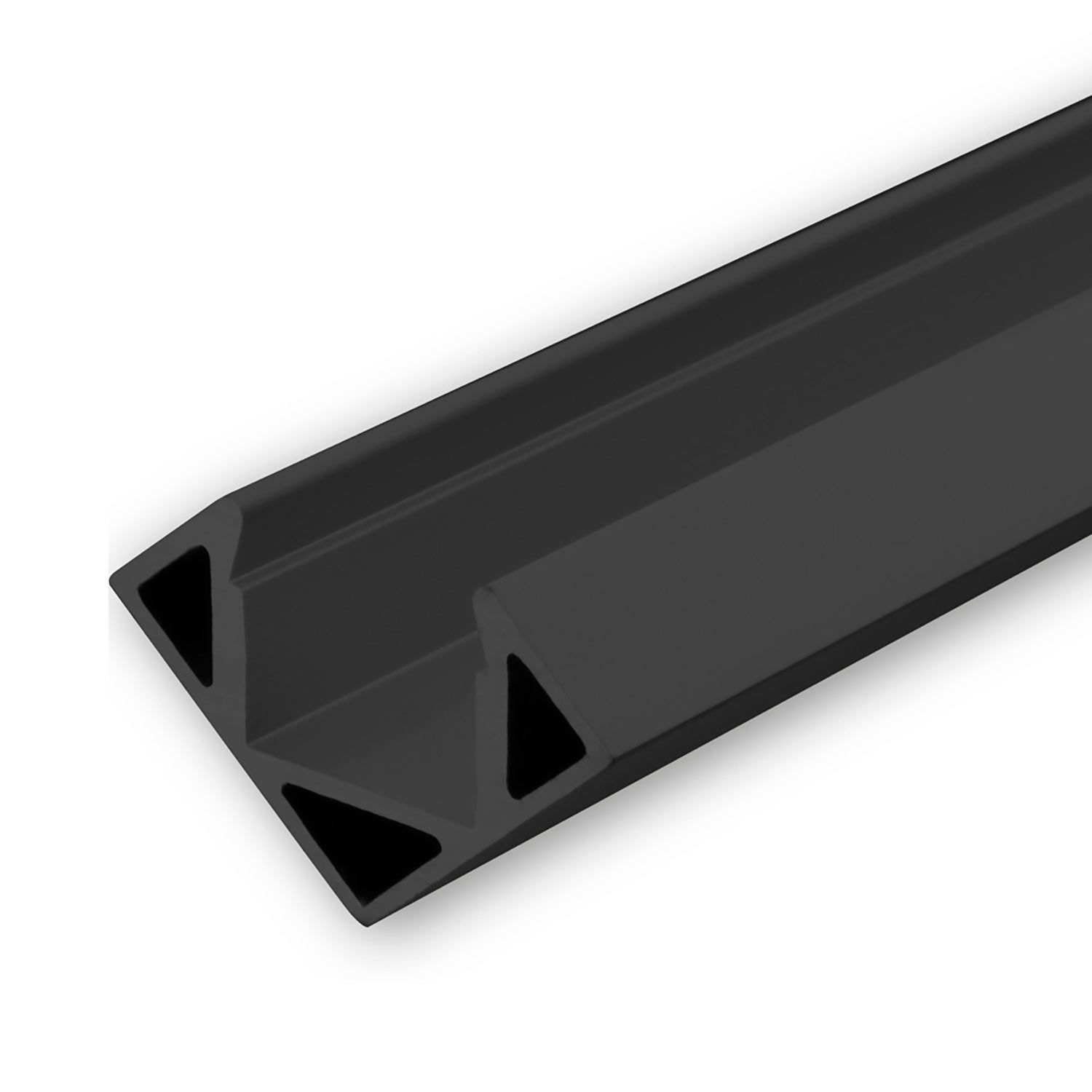 ISOLED LED Eckprofil CORNER11 Aluminium schwarz RAL 9005, 200cm ISOLED LED Eckprofil CORNER11 Aluminium schwarz RAL 9005, 200cm - 1