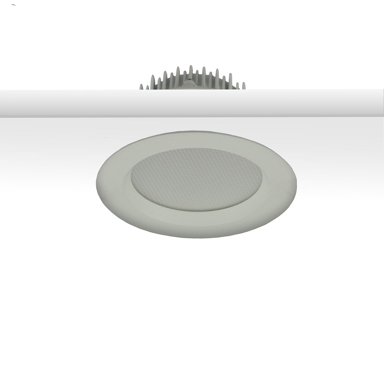 ISOLED LED Downlight blendungsreduziert, 13W, rund, DN110, CRI90, Switch 3000|3500|4000K, dimmbar - 5