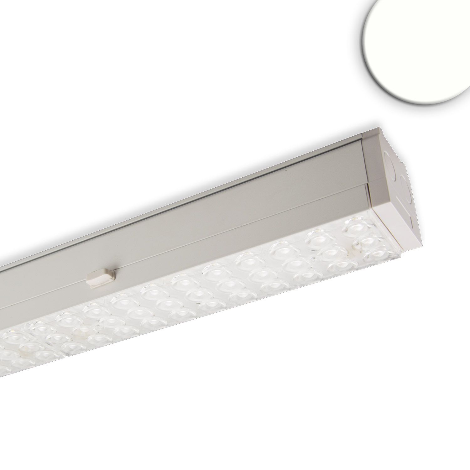 ISOLED FastFix LED Linearleuchte S, IP40, 1,5m, 25-75W, 4000K, 90° - 1