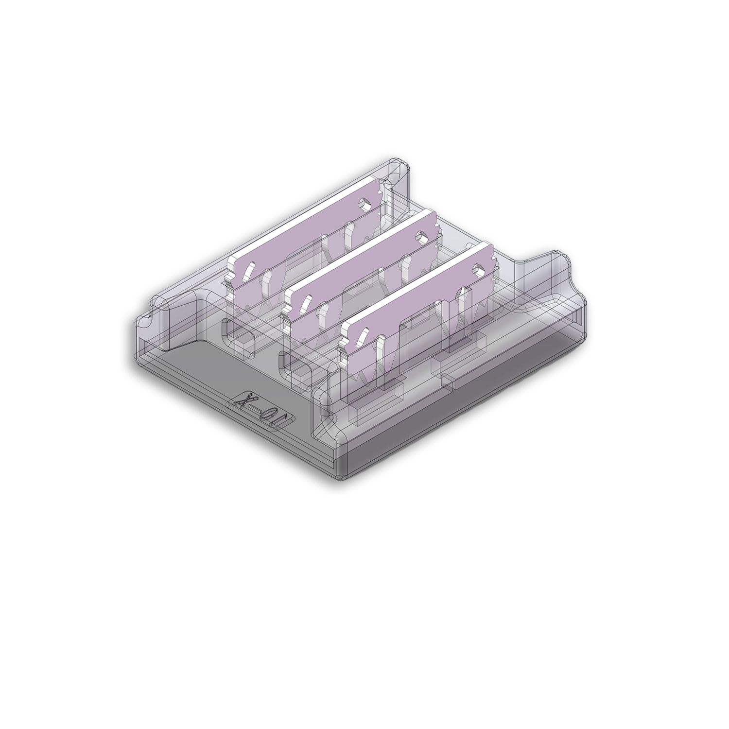 ISOLED Kontakt-Verbinder (max. 5A) K2-310-V1 für 3-pol. IP20 Flexstripes mit Breite 10mm - 2