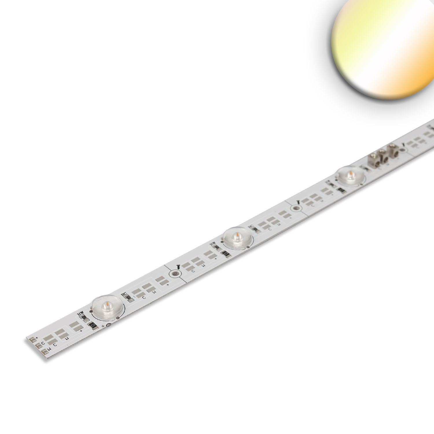 ISOLED LED Platine Backlight 825/855, 1175mm, 180° Linse, 24V, 8W+8W, IP20, weißdynamisch, dimmbar - 1