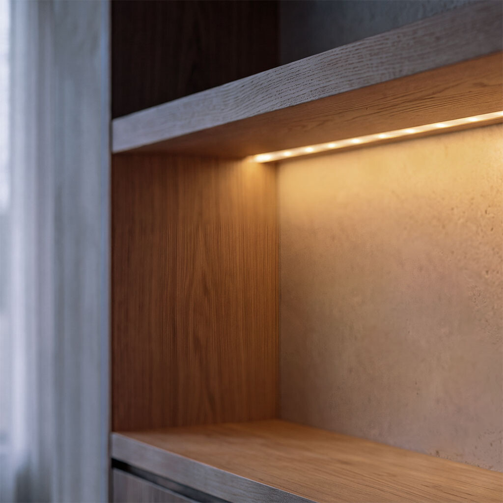 Emilum Flex Stripe 24V, 14.4W, 2700K, CRI90, 60LED, IP20, 10mm - 2