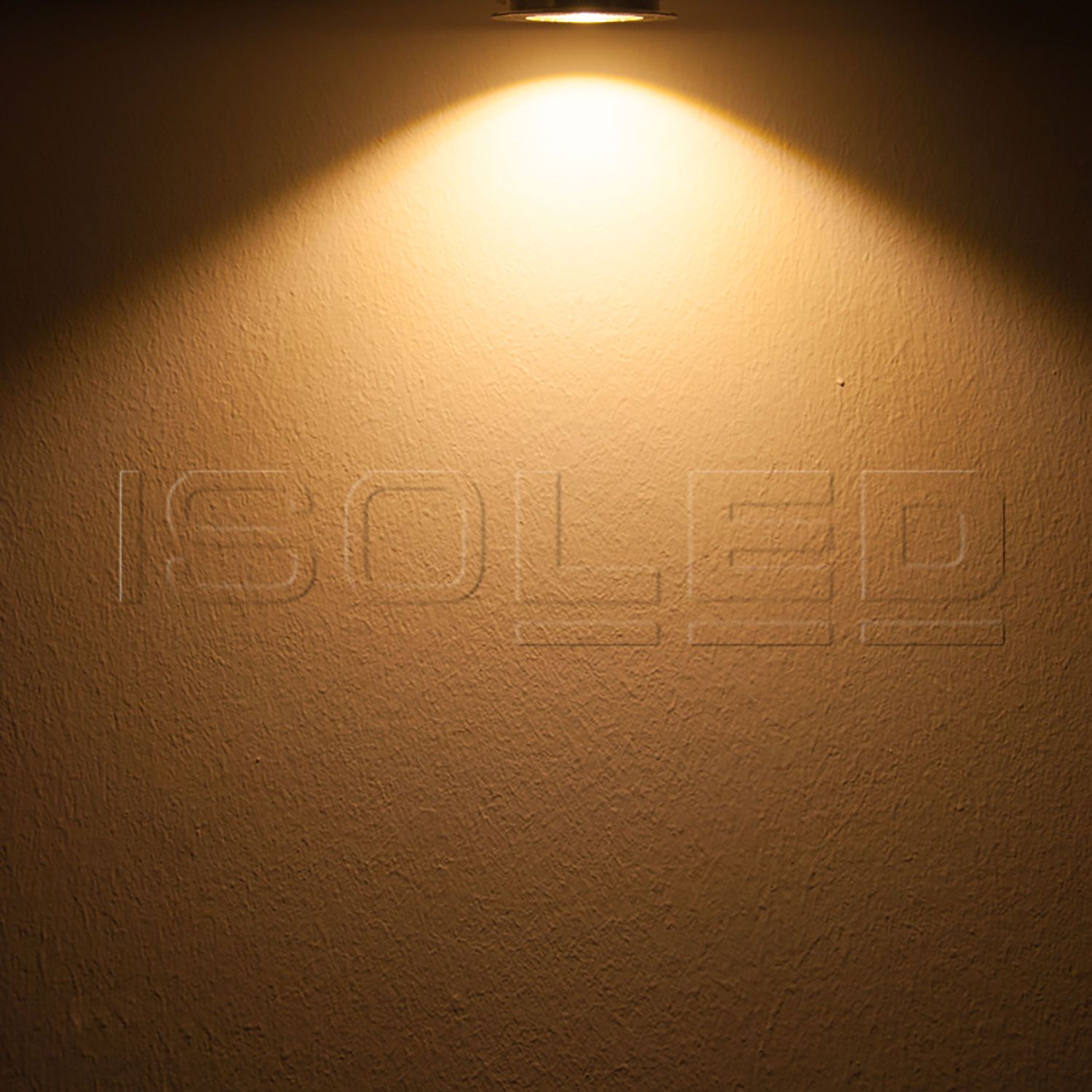 ISOLED LED Möbel-Einbaustrahler COB mit Reflektor, 3W, 60°, nickel geb., warmweiß - 4