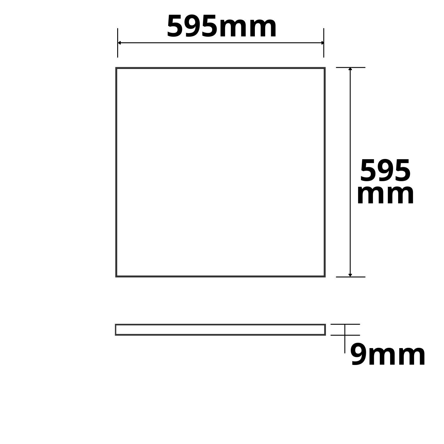 ISOLED LED Panel HCL Line 600, UGR