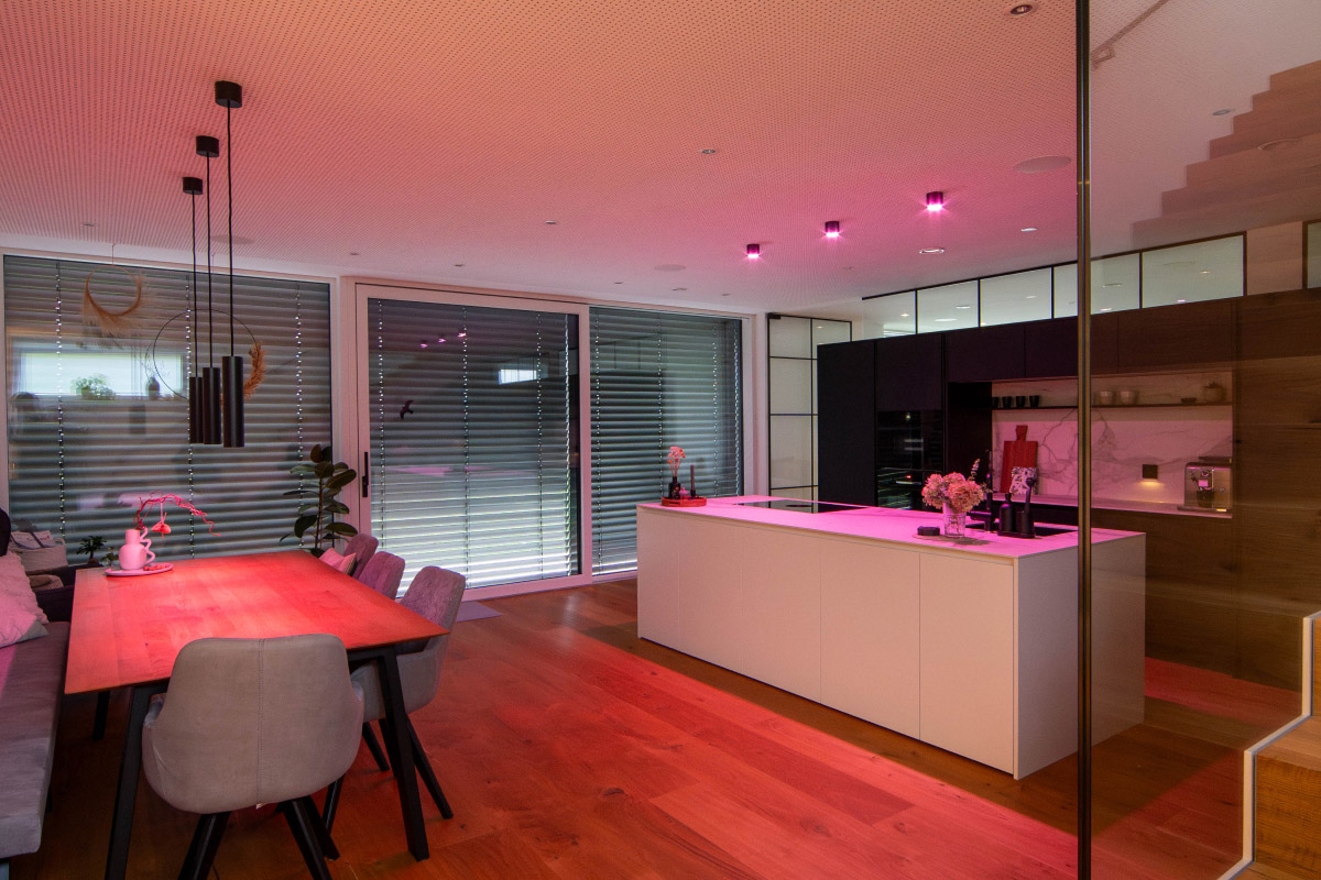 Loxone LED Aufbauspot RGBW Tree Anthrazit - 3