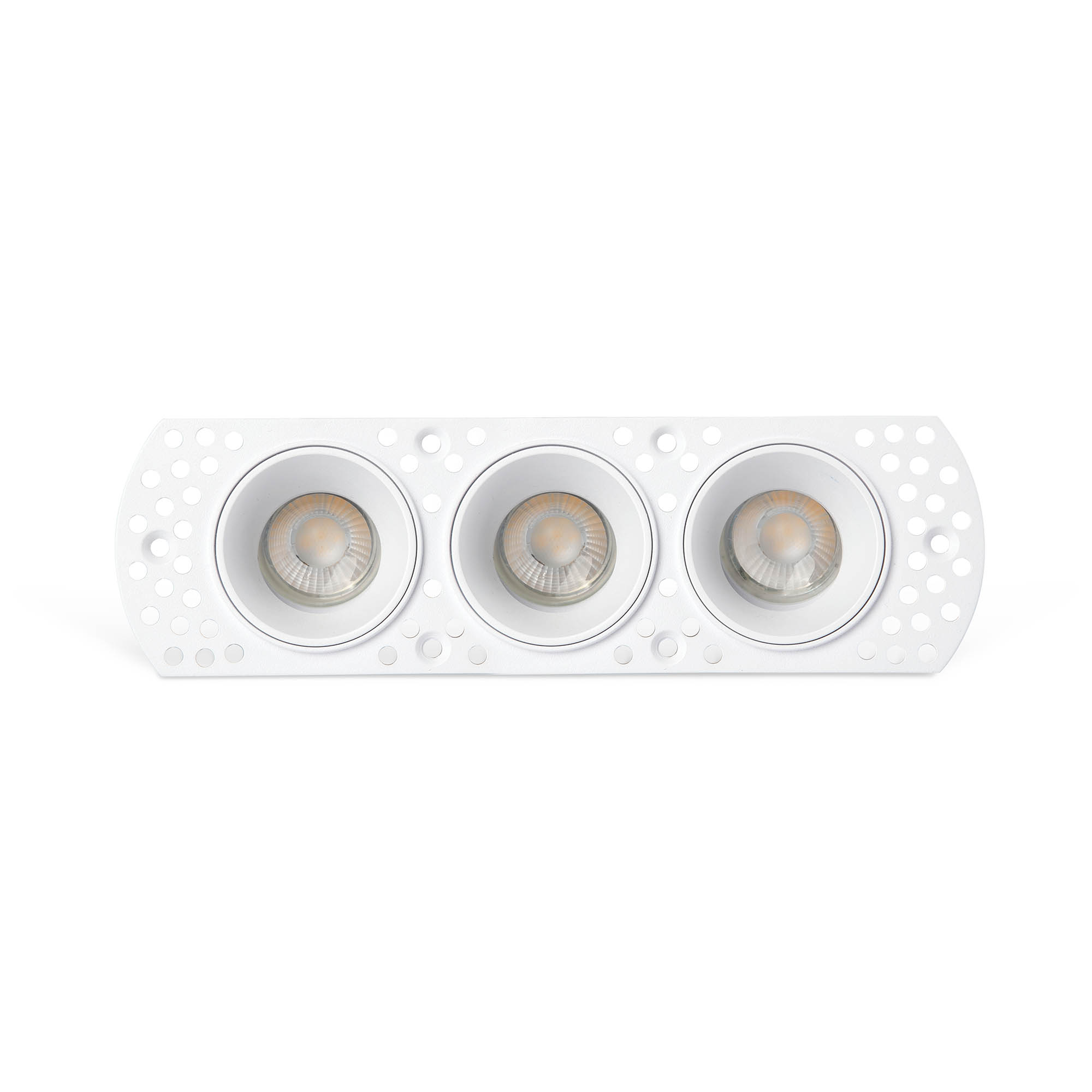 Faro FLIC 3L Einbauleuchte orientierbar Trimless Weiß MR11 GU10 Faro FLIC 3L Einbauleuchte orientierbar Trimless Weiß MR11 GU10 - Produktbild 1