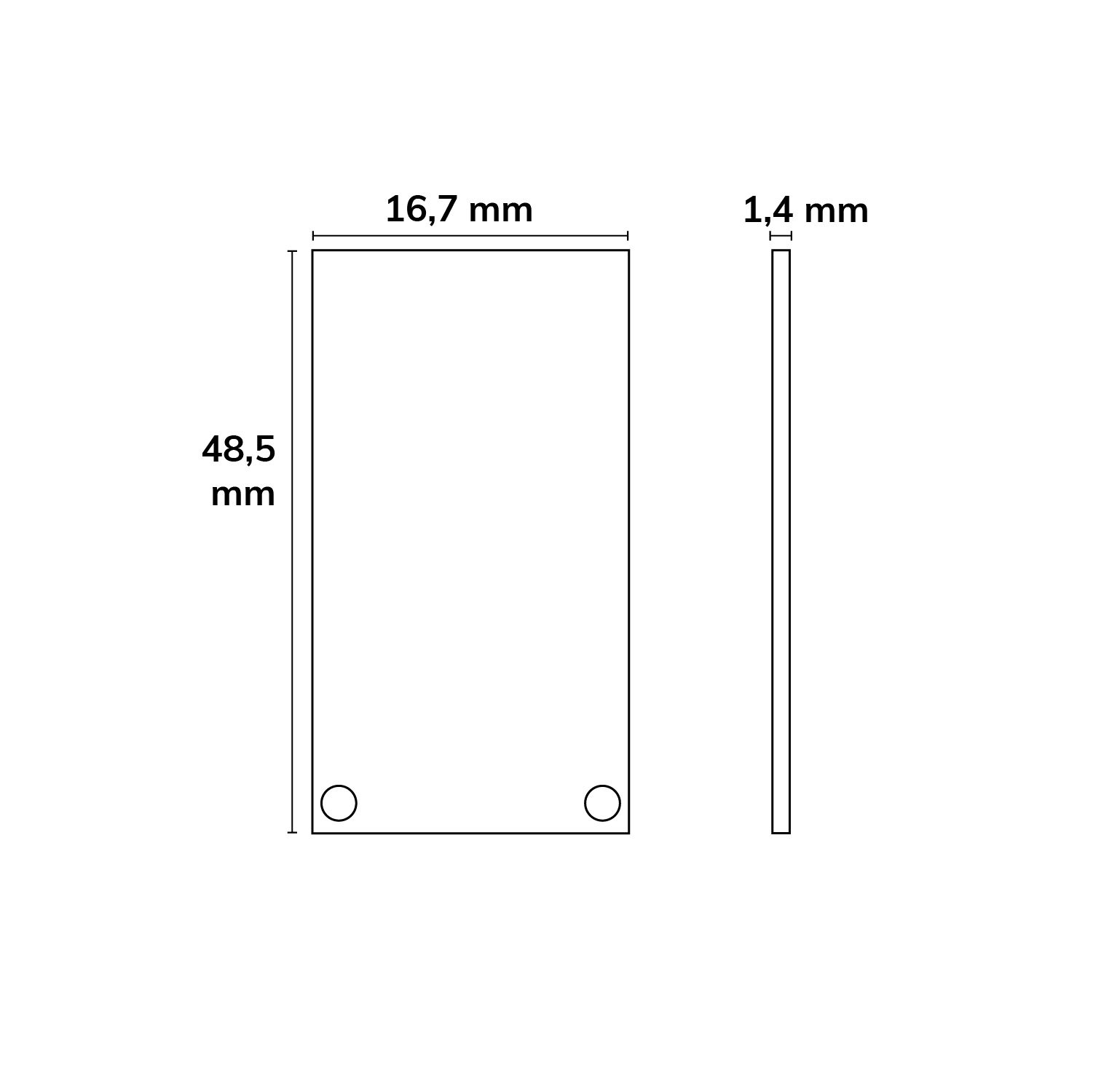 ISOLED Endkappe EC49 Alu für SURF/DIVE20 mit COVER12, 2 STK, inkl. Schrauben - 2